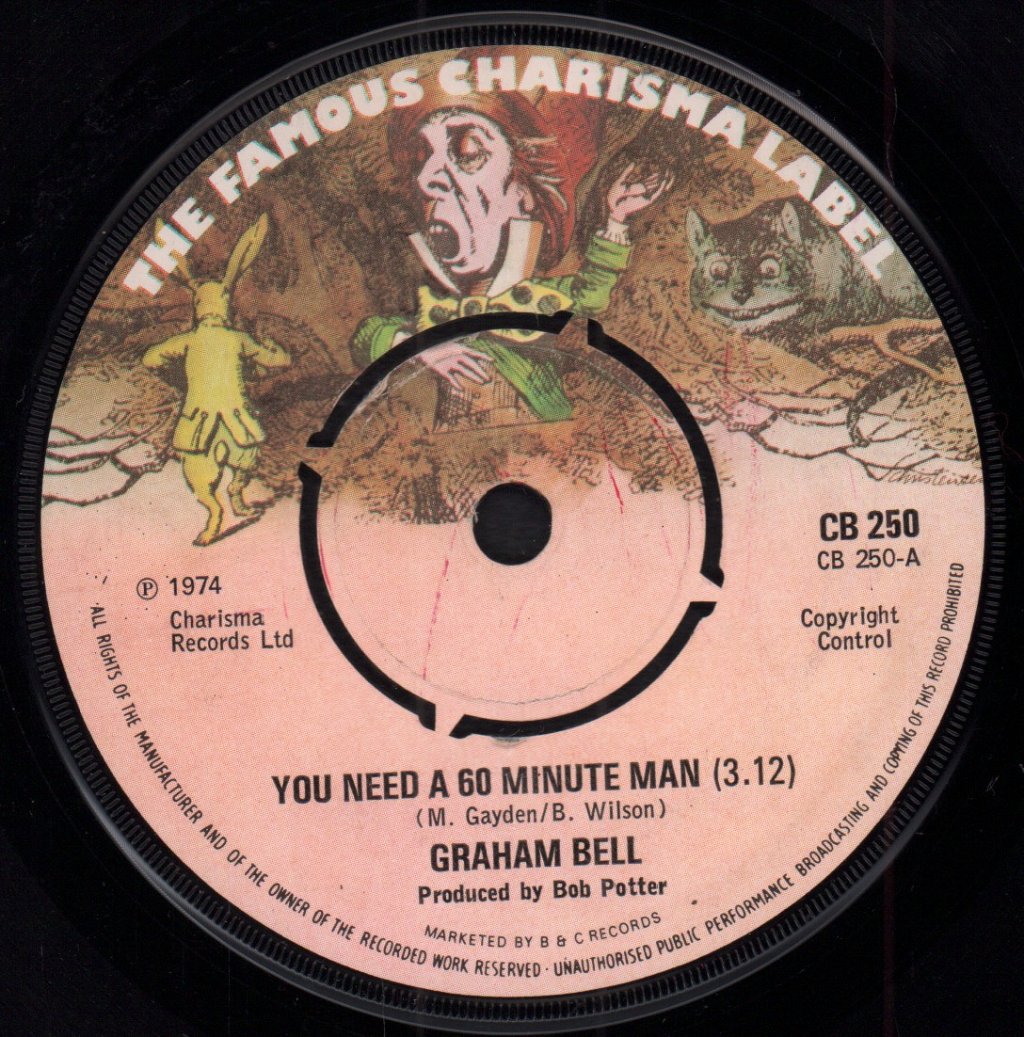 Graham Bell - You Need A 60 Minute Man - 7 Inch