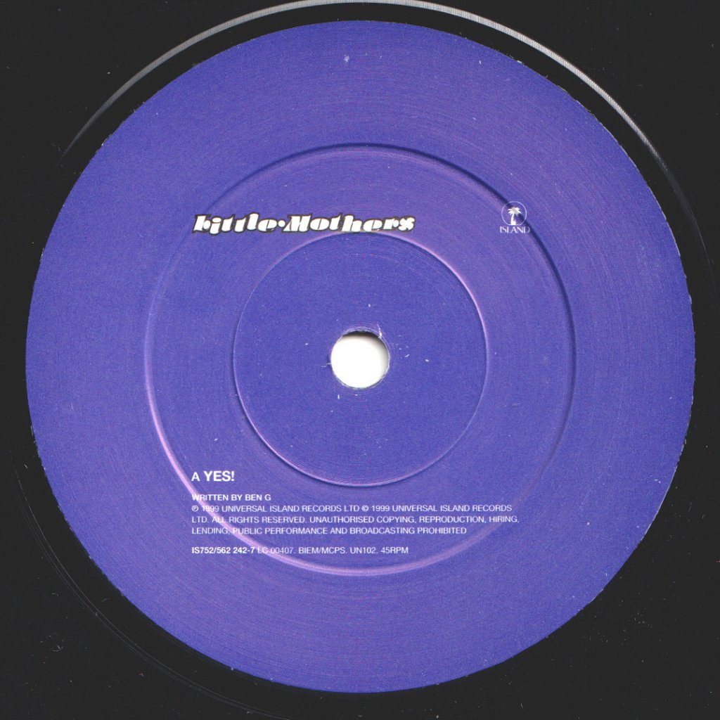 Little Mothers - Yes - 7 Inch