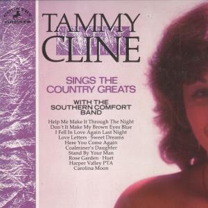 Tammy Cline And The Southern Comfort Band - Sings The Country Greats - Lp