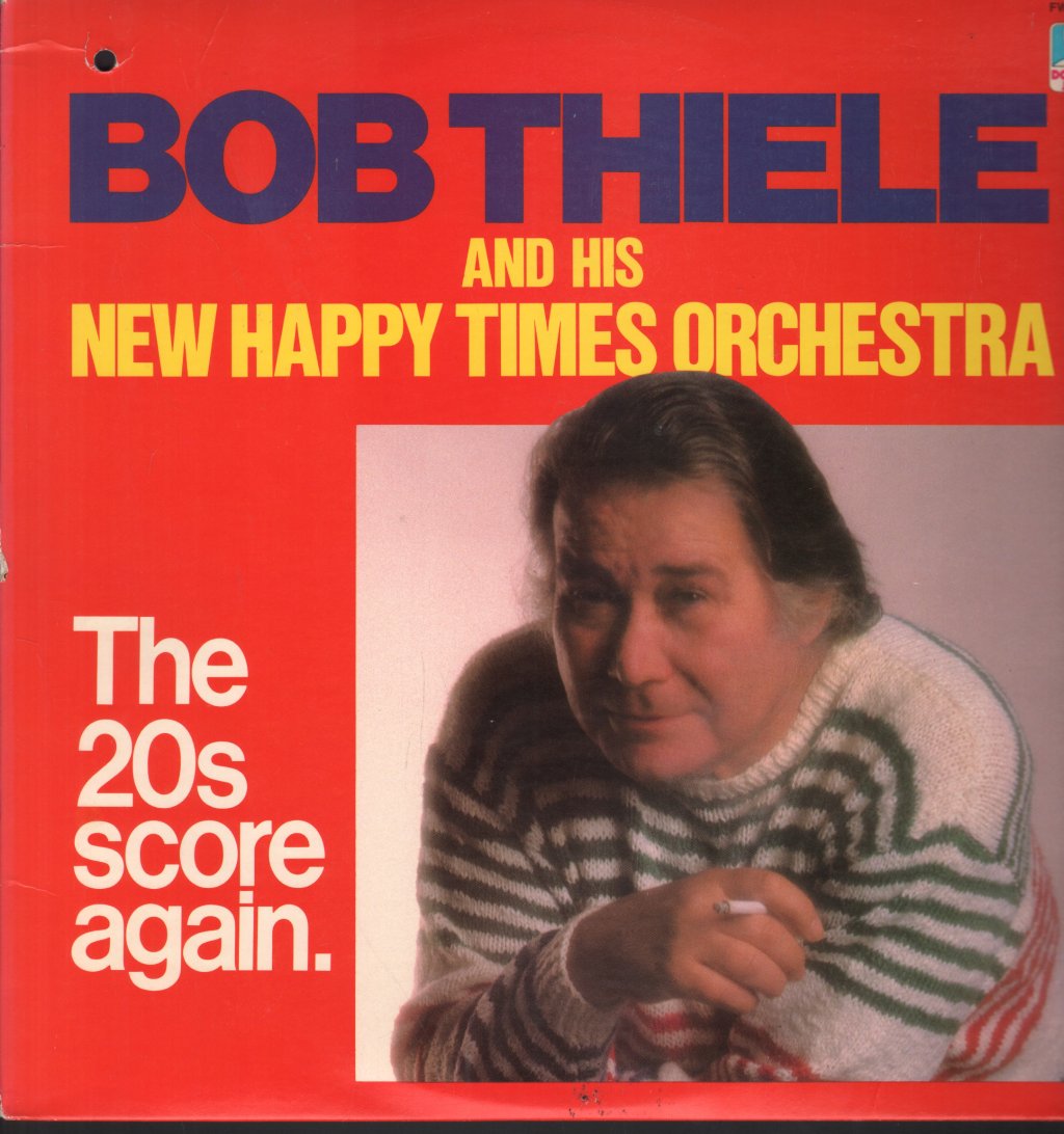 Bob Thiele And His New Happy Times Orchestra - 20s Score Again. - Lp