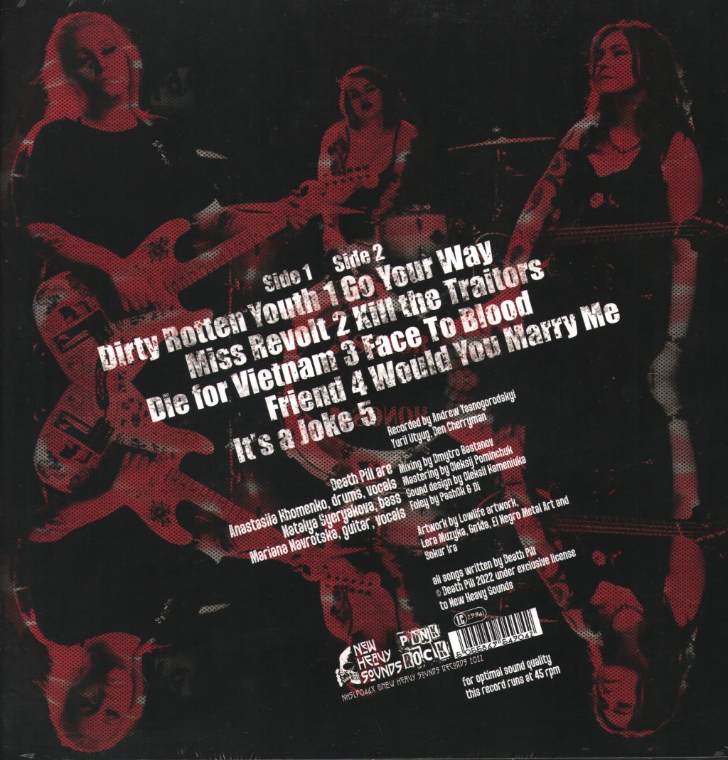 Death Pill - Death Pill (2nd Edition) - Lp