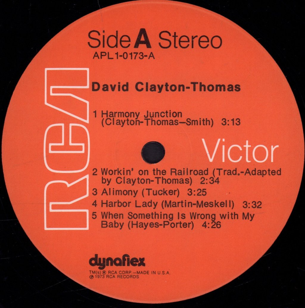 David Clayton Thomas - David Clayton Thomas - Lp