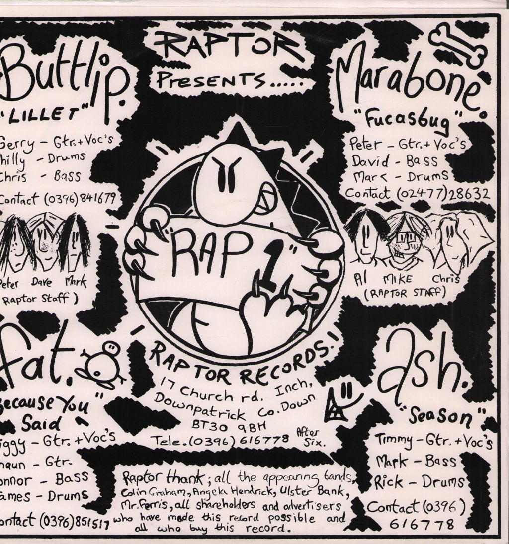 Various Artists - Raptor Presents - 12 Inch
