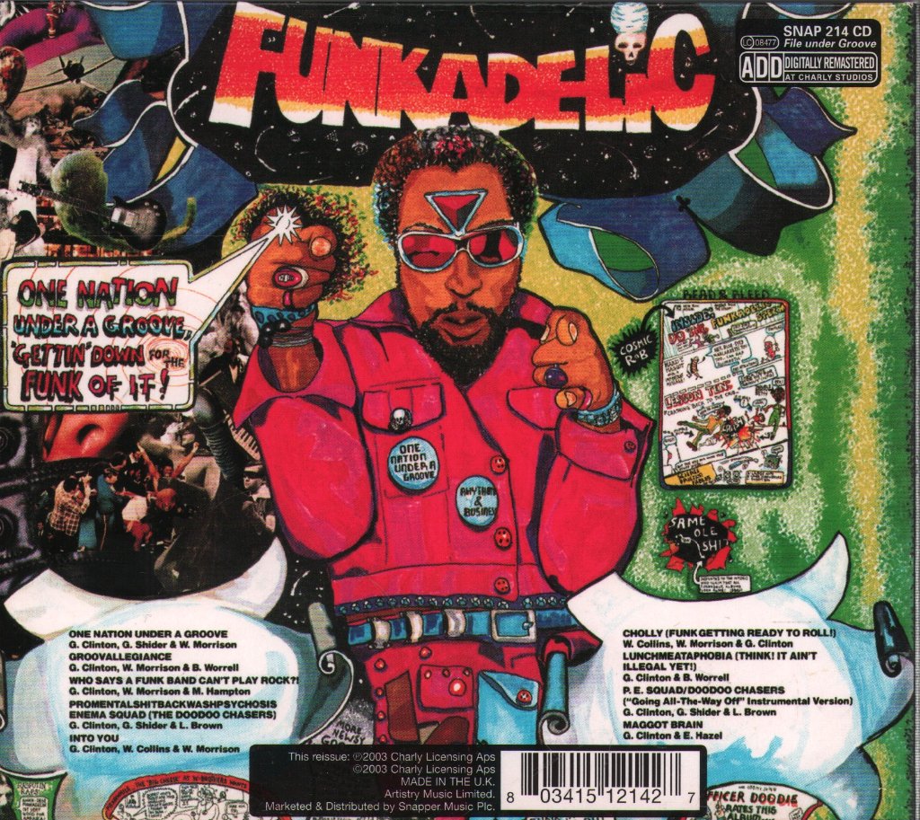 Funkadelic - One Nation Under A Groove - Cd