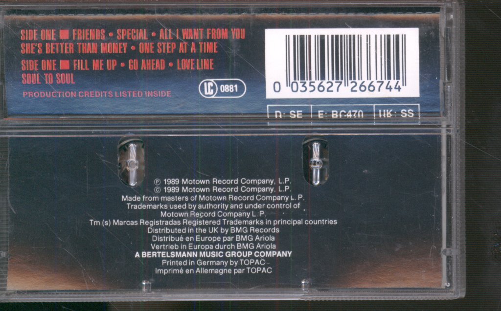 Temptations - Special - Cassette