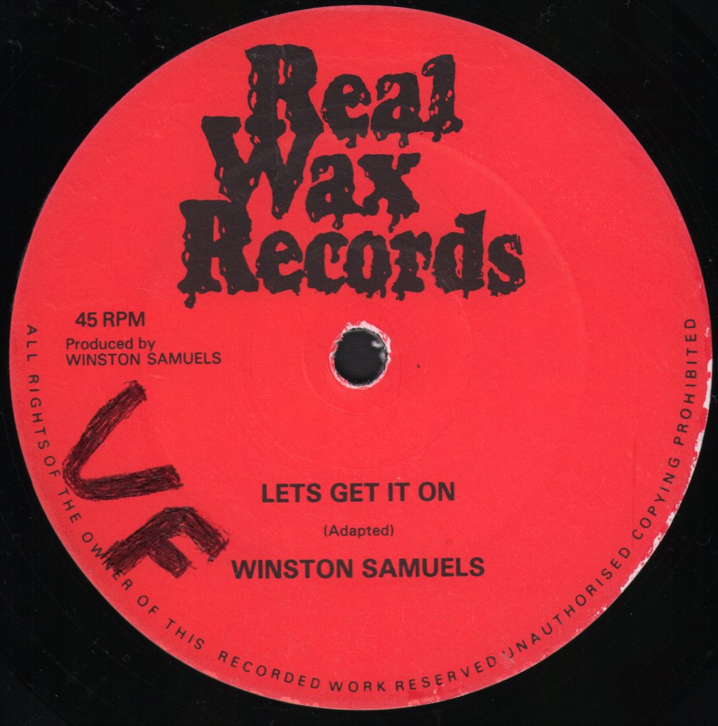 Winston Samuels - Lets Get It On - 12 Inch