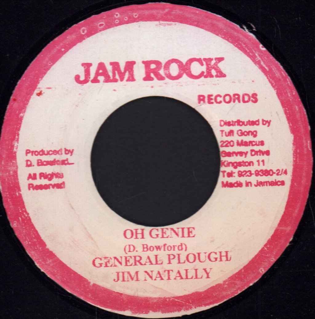 General Plough Jim Natally - Oh Genie - 7 Inch