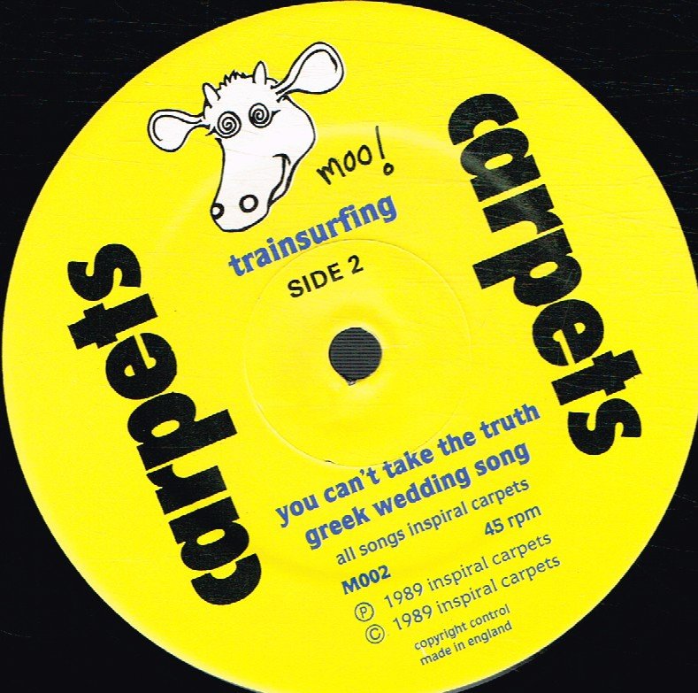 Inspiral Carpets - Trainsurfing EP - 12 Inch