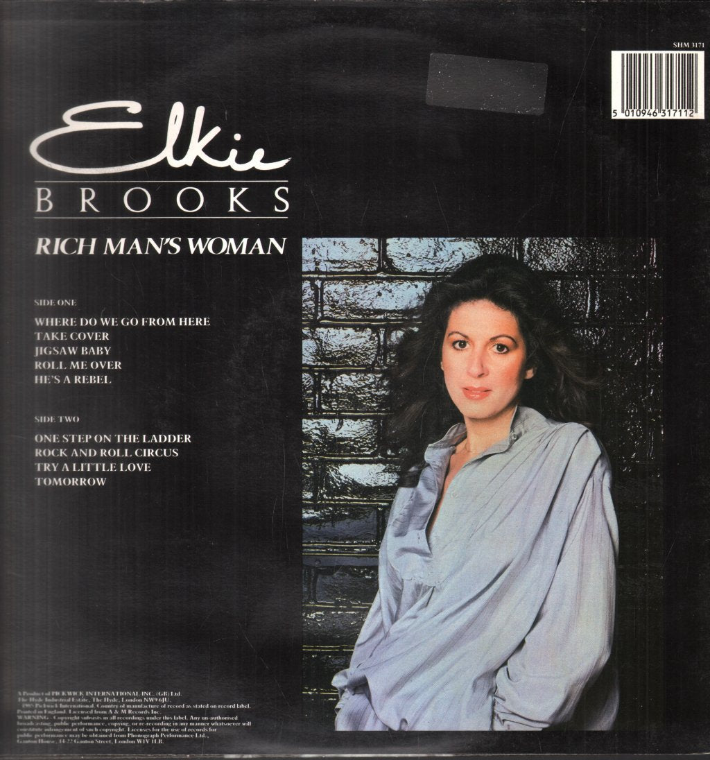 Elkie Brooks - Rich Man's Woman - Lp