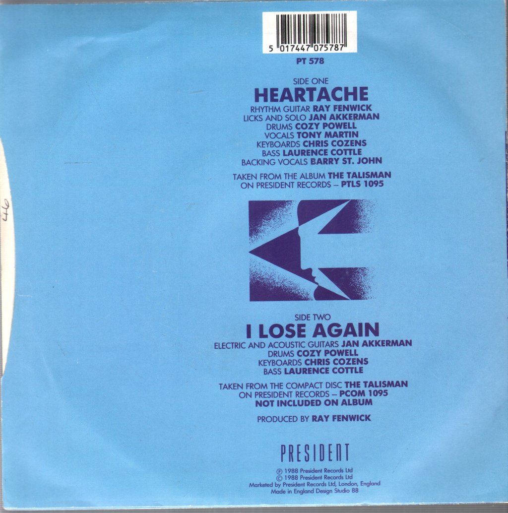 Forcefield 2 - Heartache - 7 Inch
