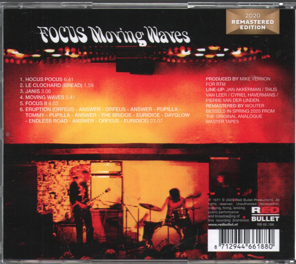 Focus - Moving Waves - Cd