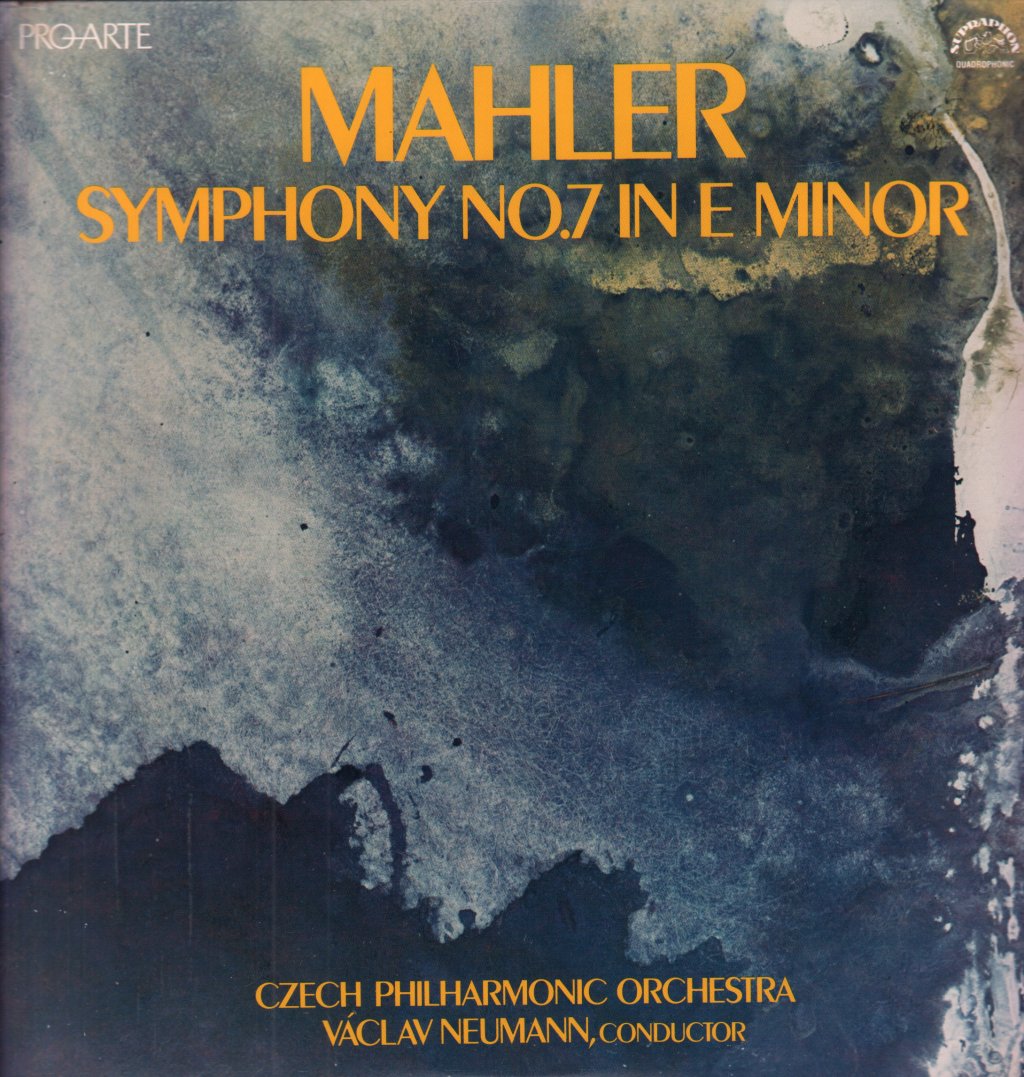 Czech Philharmonic Orchestra - mahler Symphony No. 7 In E Minor - Double Lp