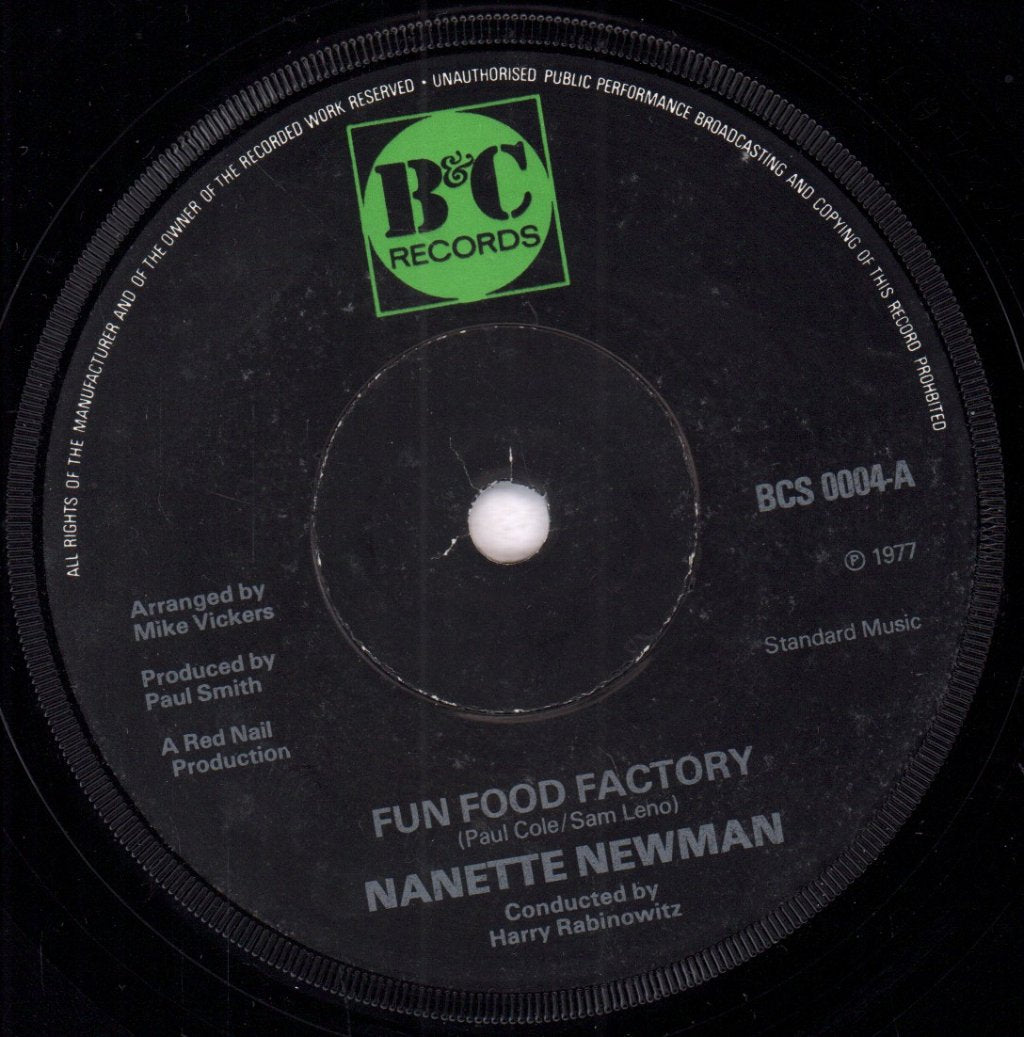Nanette Newman - Fun Food Factory - 7 Inch