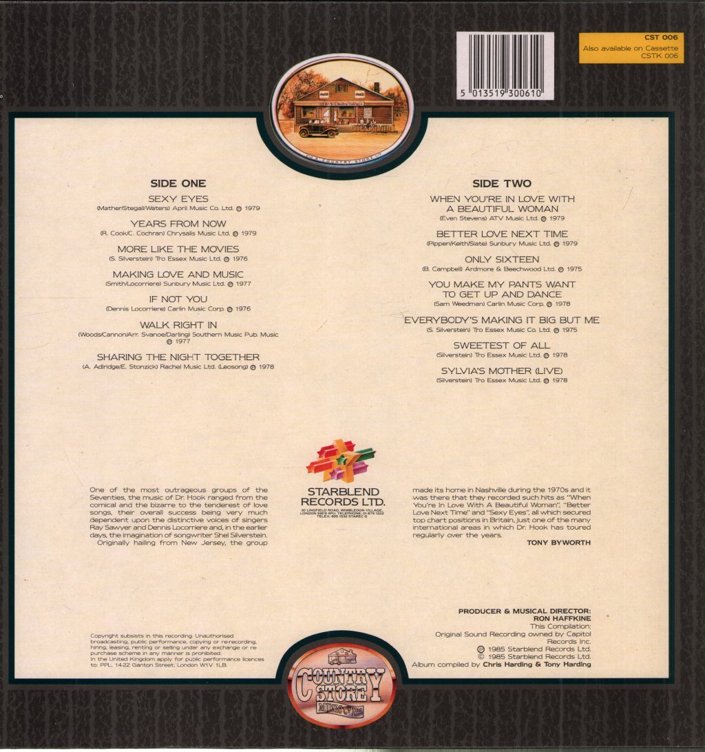 Dr. Hook - Very Best Of - Lp