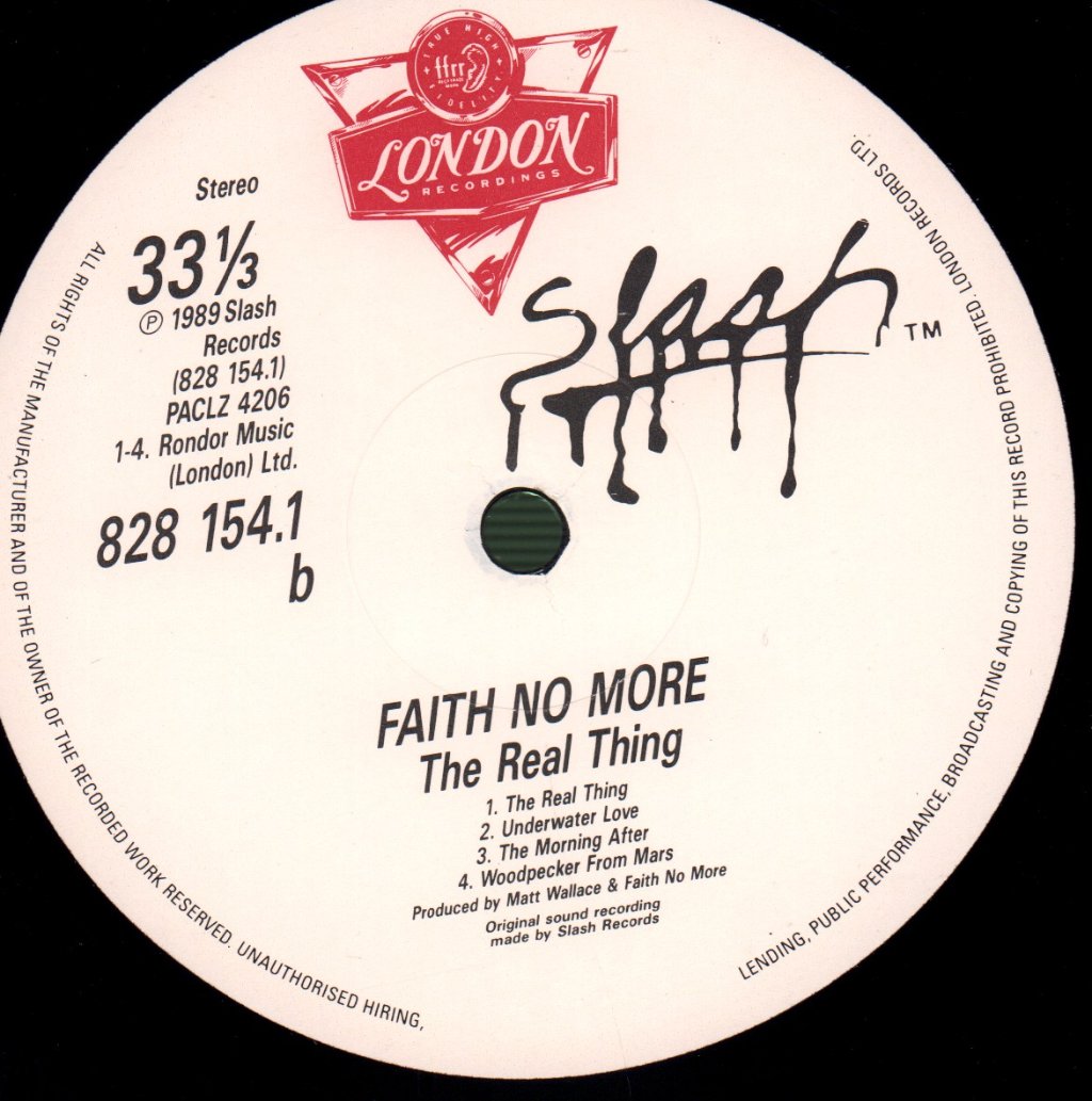 Faith No More - Real Thing - Lp