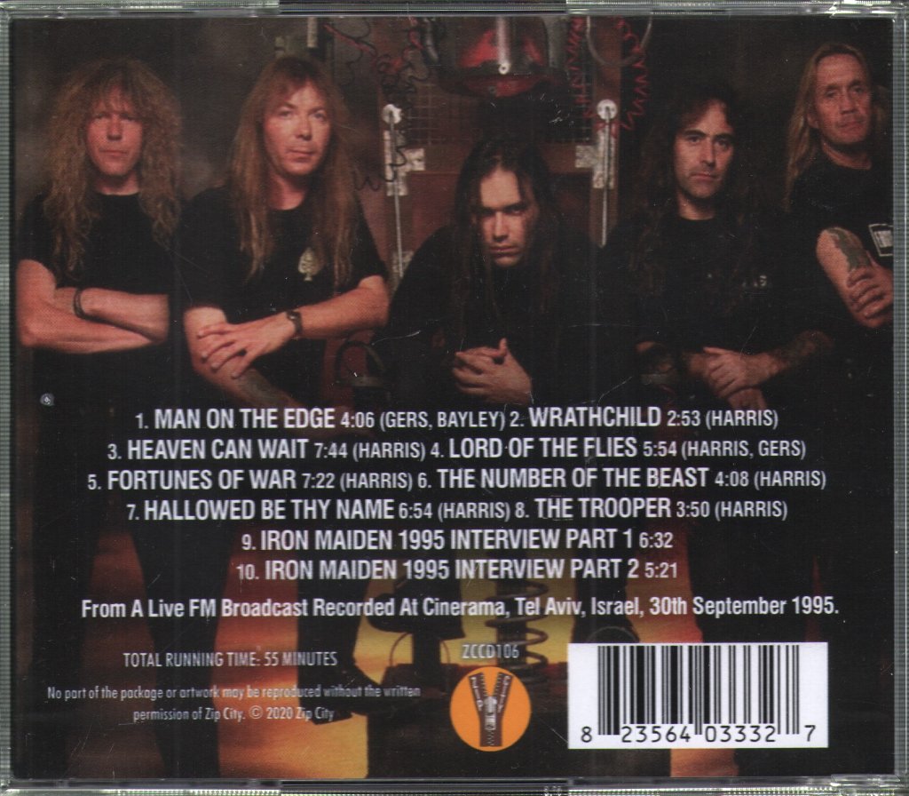 Iron Maiden - Tel Aviv - Cd