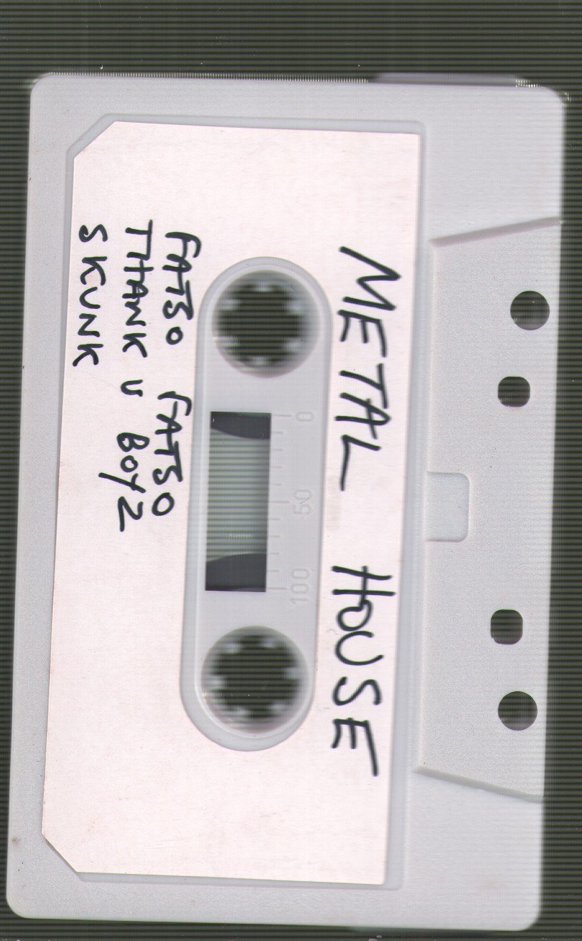 I like Danny's hair - Metal House Presents The Monk Fish Project - Cassette