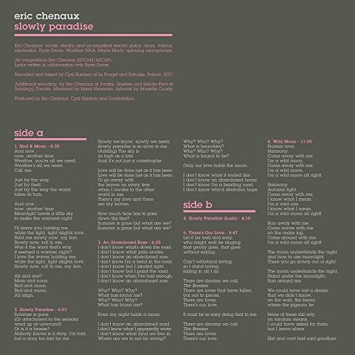 Eric Chenaux - Slowly Paradise - Cd