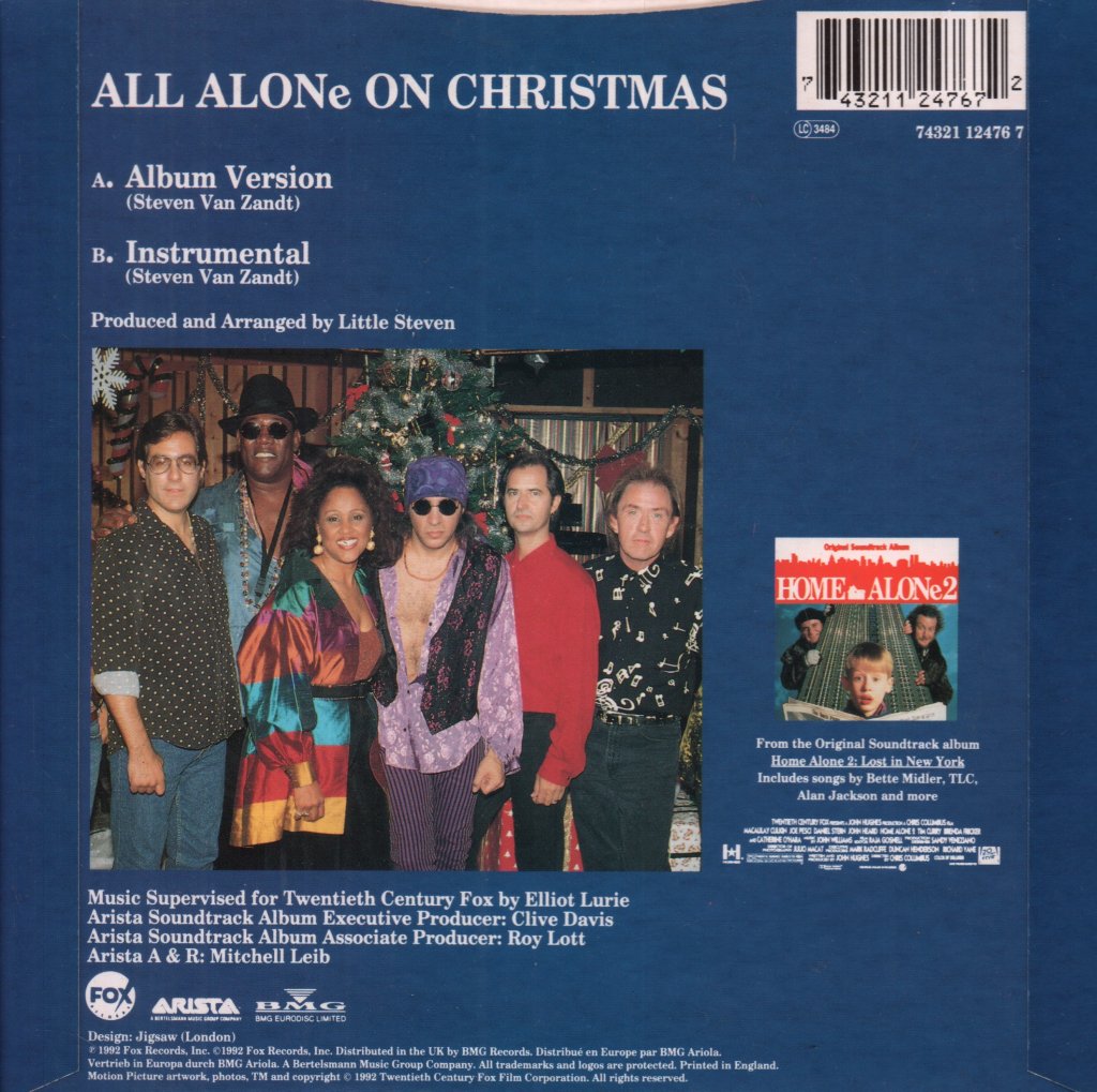 Darlene Love - All Alone On Christmas - 7 Inch