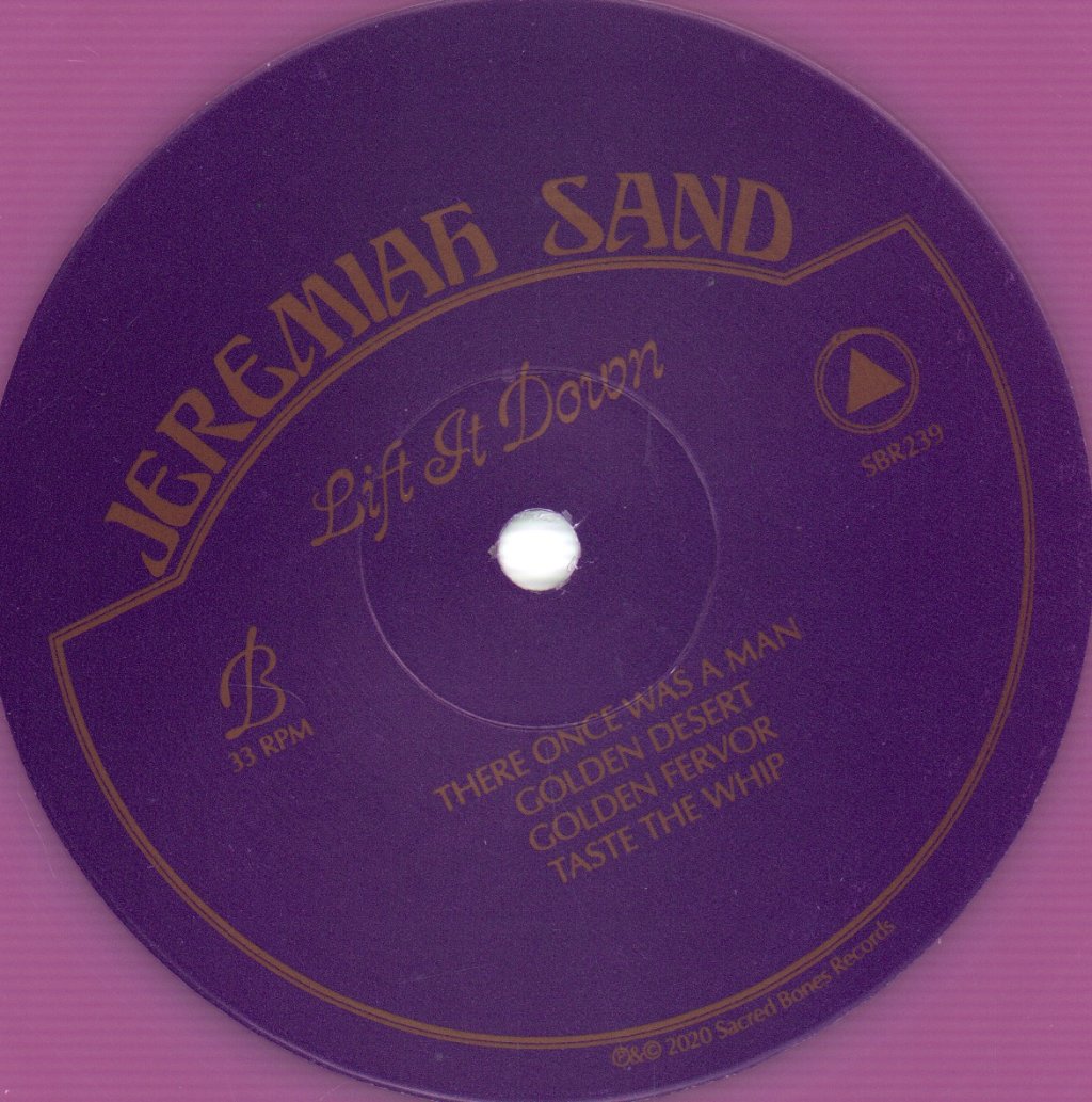 Jeremiah Sand - Lift It Down - Lp
