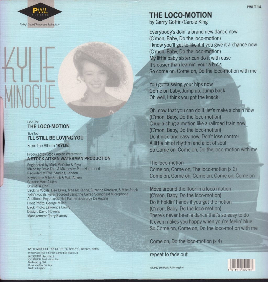 Kylie Minogue - Locomotion - 12 Inch