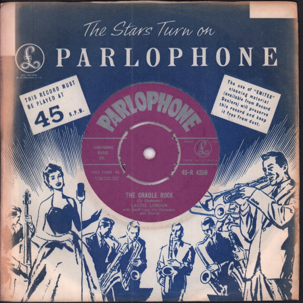 Laurie London - He's Got The Whole World In His Hands - 7 Inch