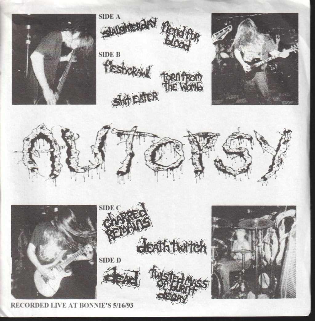Autopsy - Tortured Moans Of Agony - Double 7 Inch