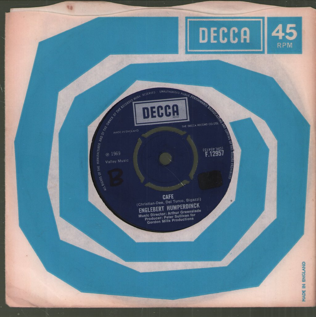 Engelbert Humperdinck - I'm A Better Man - 7 Inch