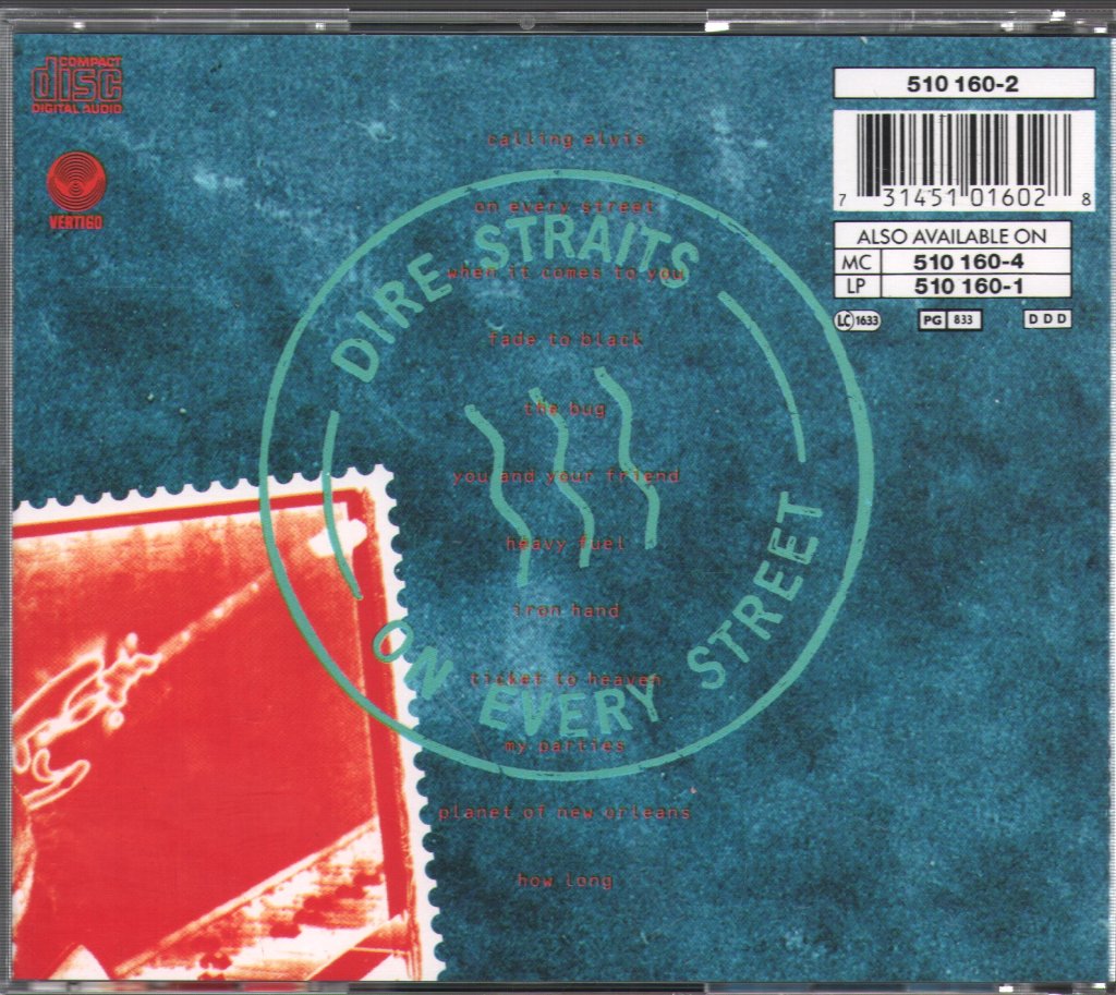 Dire Straits - On Every Street - Cd