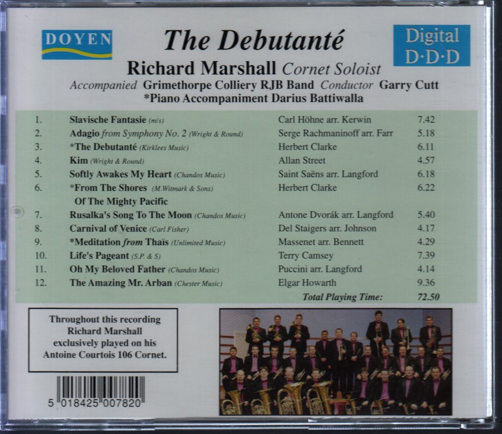 Richard Marshall - Debutante - Cd
