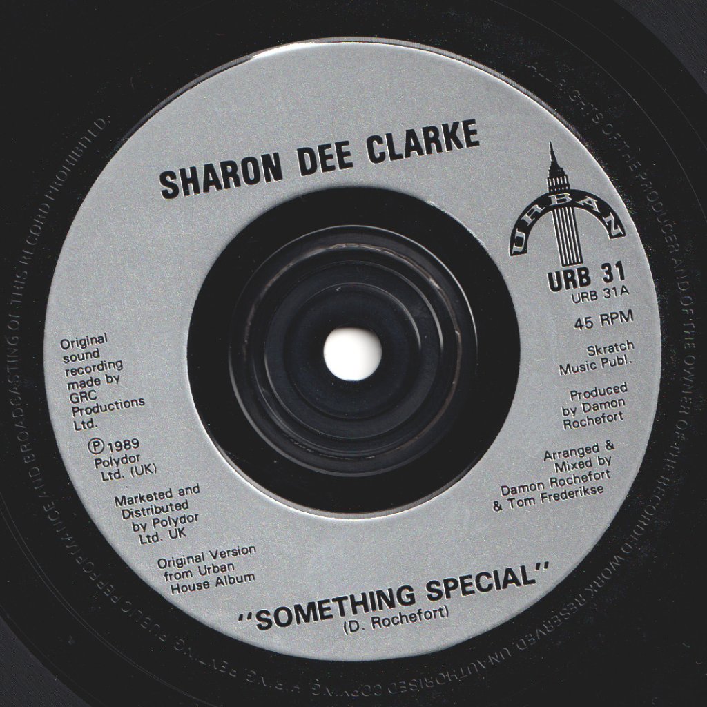 Sharon Dee Clarke - Something Special - 7 Inch