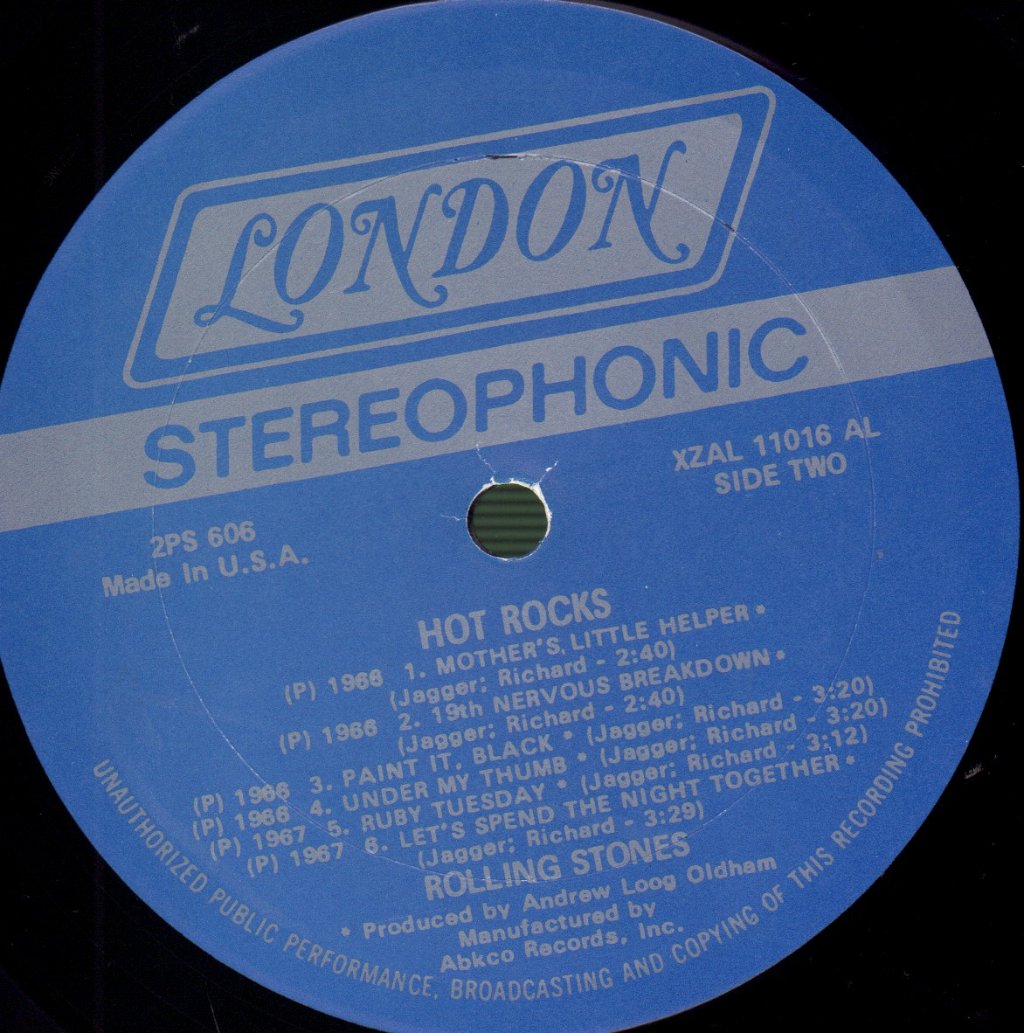 Rolling Stones - Hot Rocks 1964-1971 - Double Lp