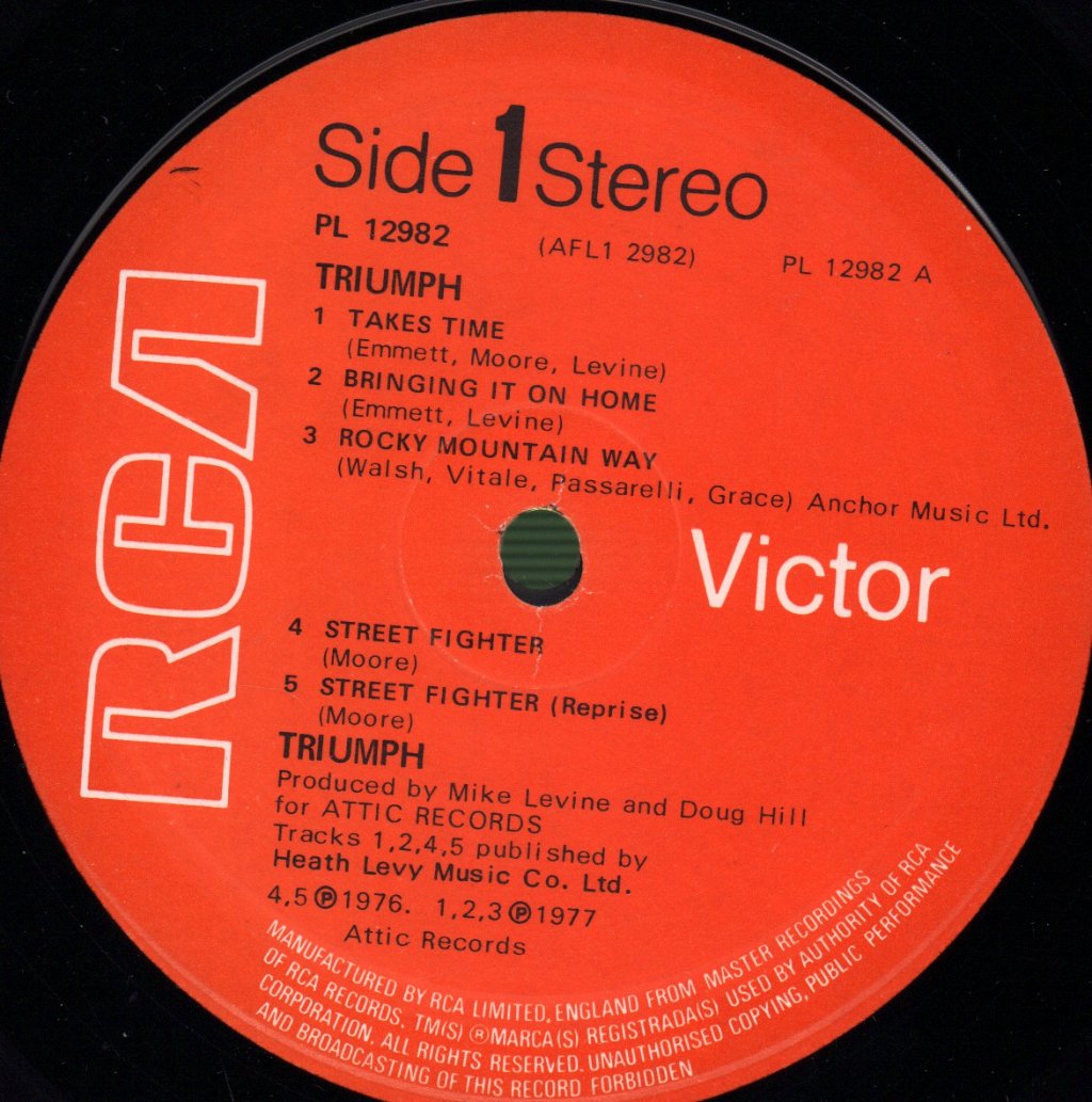 Triumph - Triumph - Lp