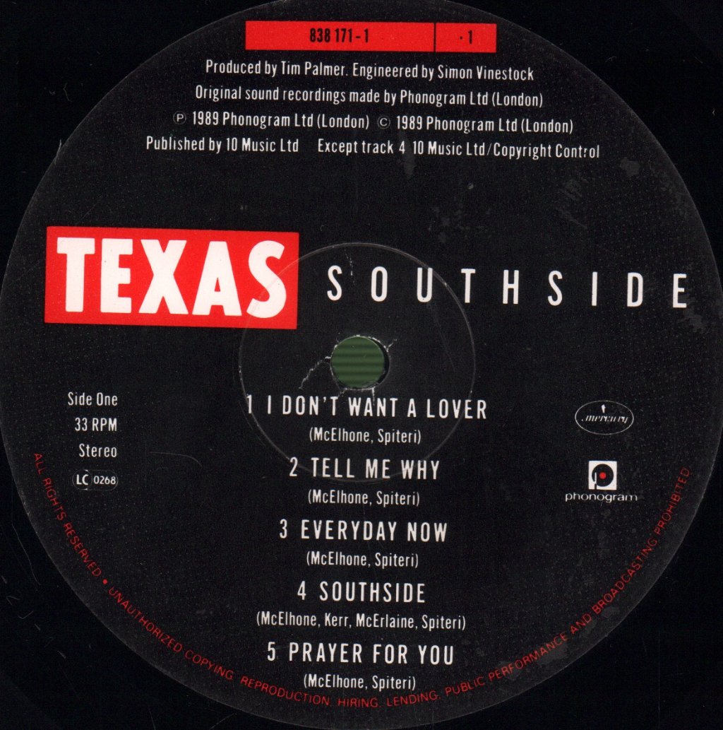Texas - Southside - Lp
