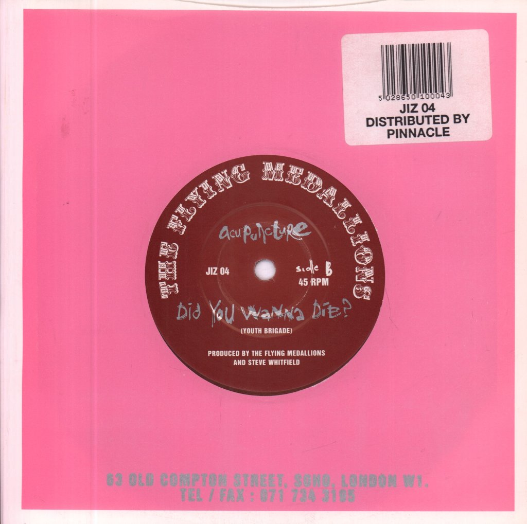 Flying Medallions - Gangsta - 7 Inch