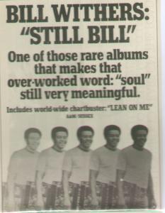 Bill Withers - Still Bill - Advert