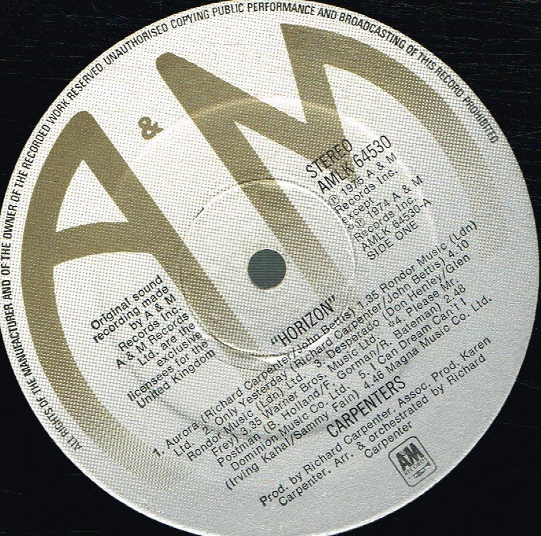 Carpenters - Horizon - Lp