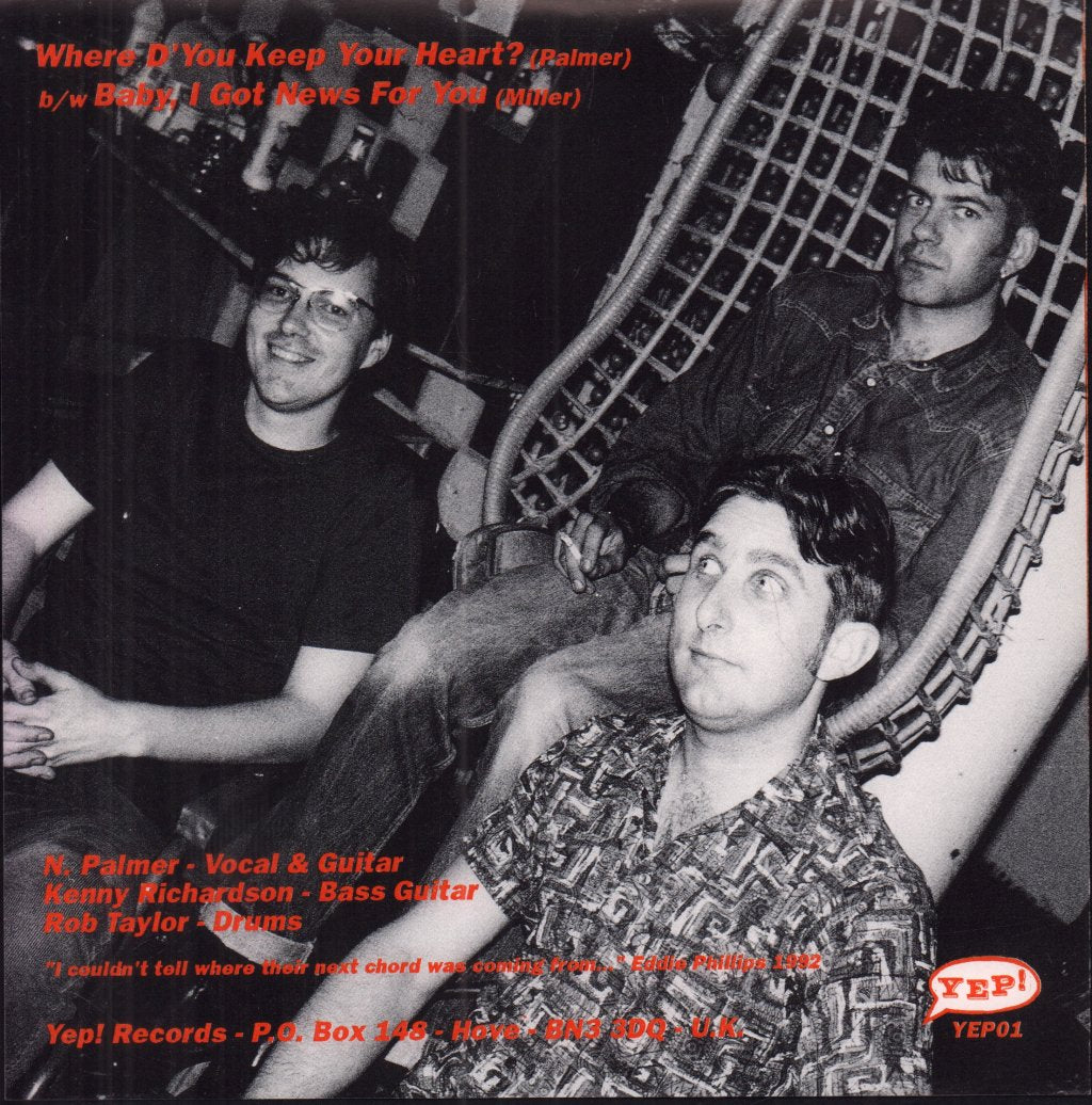 Fire Dept - Where Do You Keep Your Heart - 7 Inch