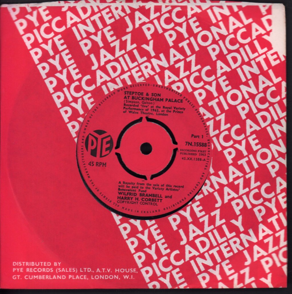 Wilfrid Brambell And Harry H Corrbett - Steptoe And Son At Buckingham Palace - 7 Inch