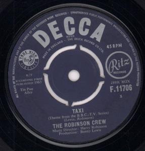 Robinson Crew - Taxi - 7 Inch