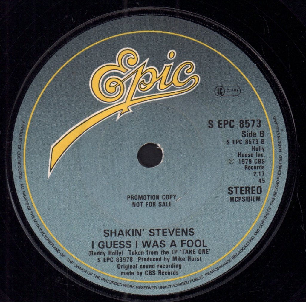 Shakin Stevens - Hey Mae - 7 Inch