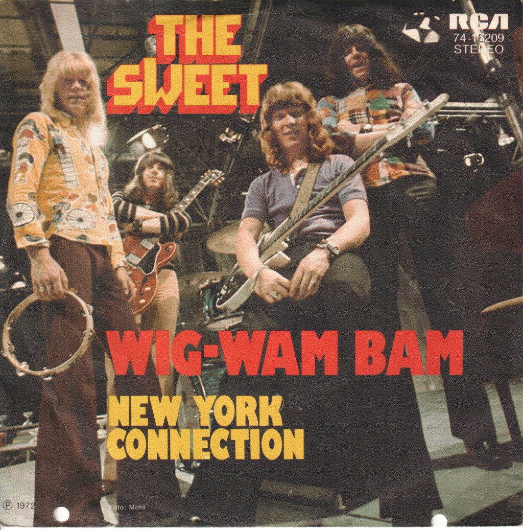 Sweet - Wig-Wam Bam - 7 Inch