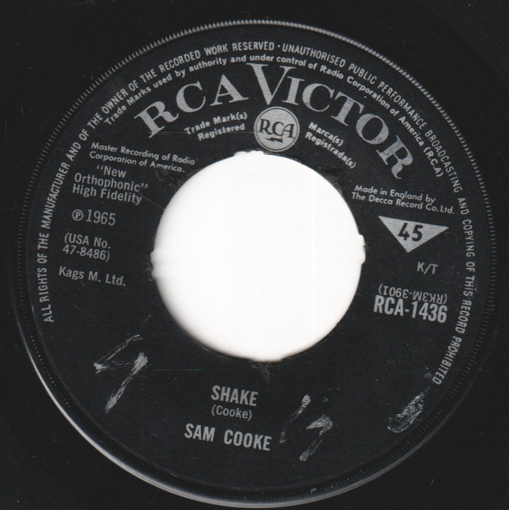 Sam Cooke - Shake - 7 Inch