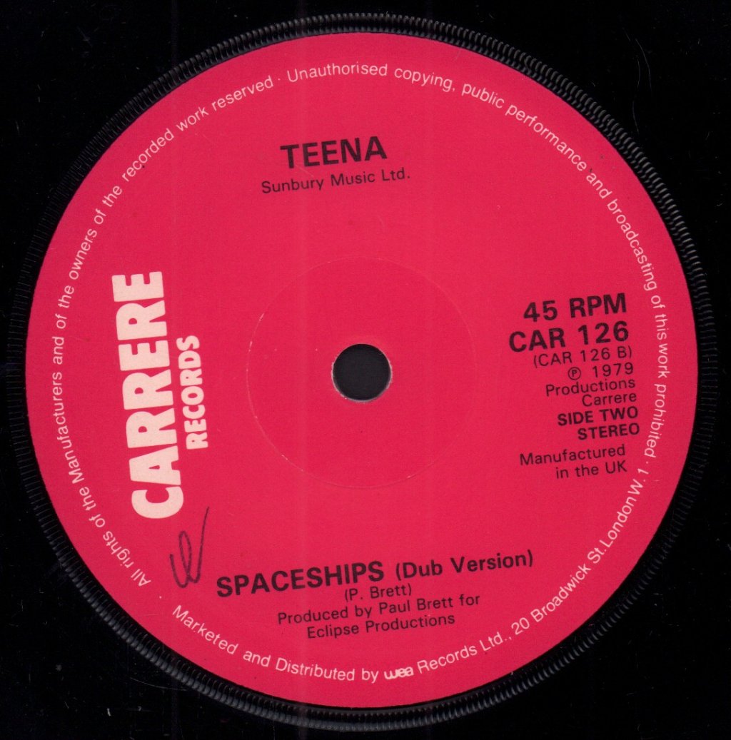 Teena - Spaceships - 7 Inch