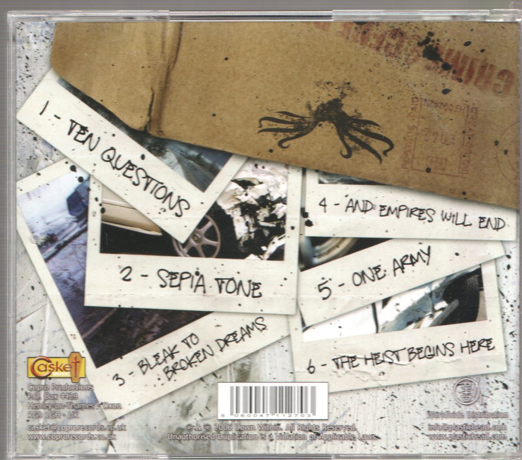 Down Within - Heist Begins Here - Cd