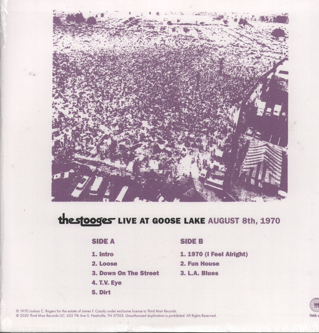 Stooges - Live at Goose Lake: August 8th, 2020 - Lp