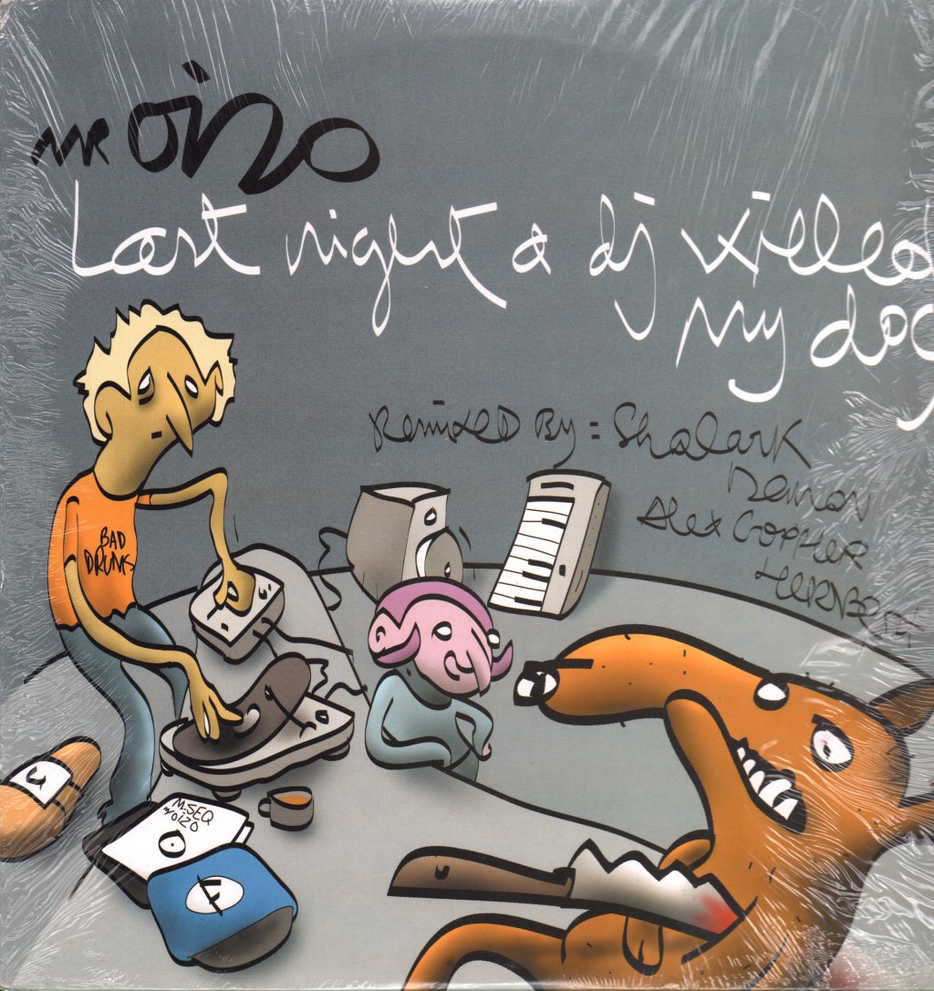 Mr. Oizo - Last Night A DJ Killed My Dog - Double 12 Inch