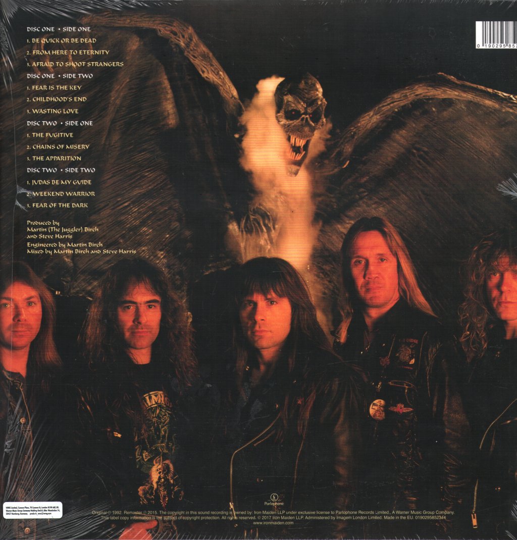 Iron Maiden - Fear Of The Dark - Double Lp