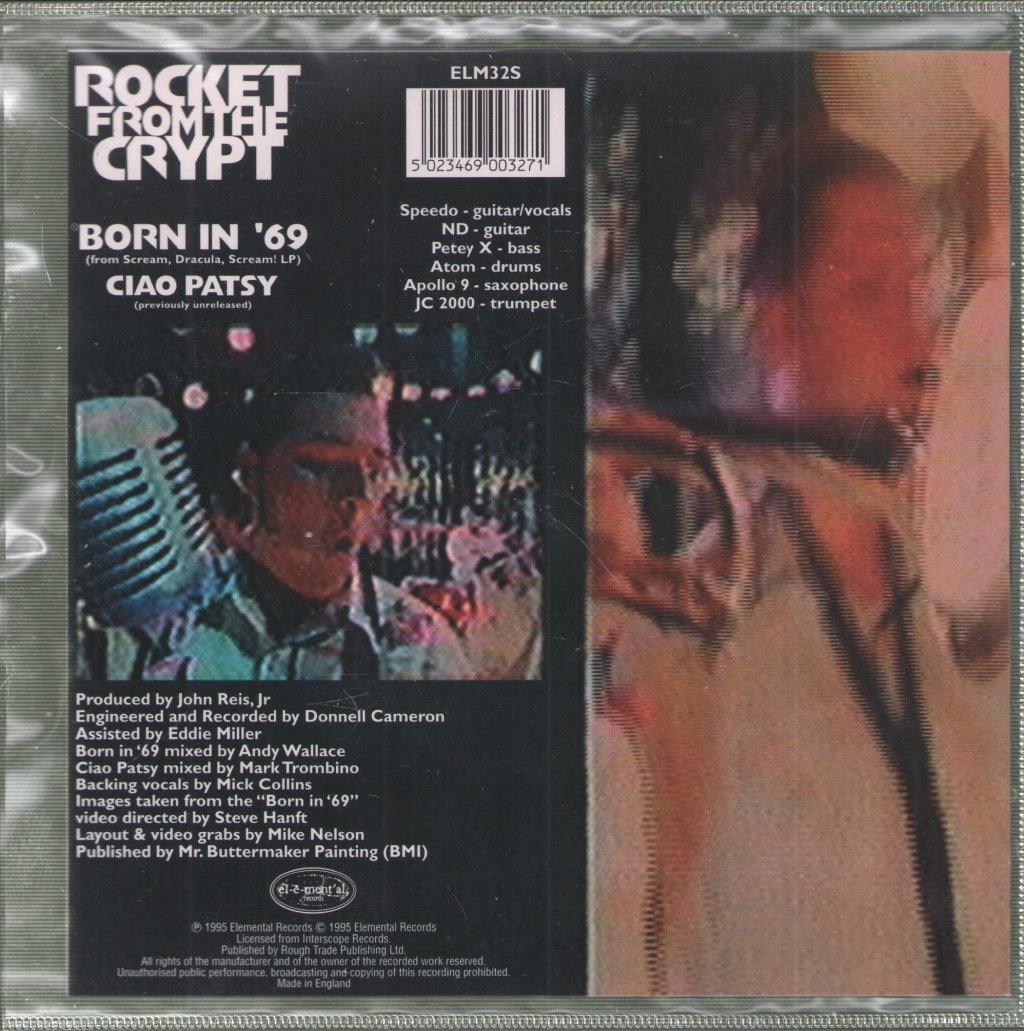 Rocket From The Crypt - Born In 69 - 7 Inch