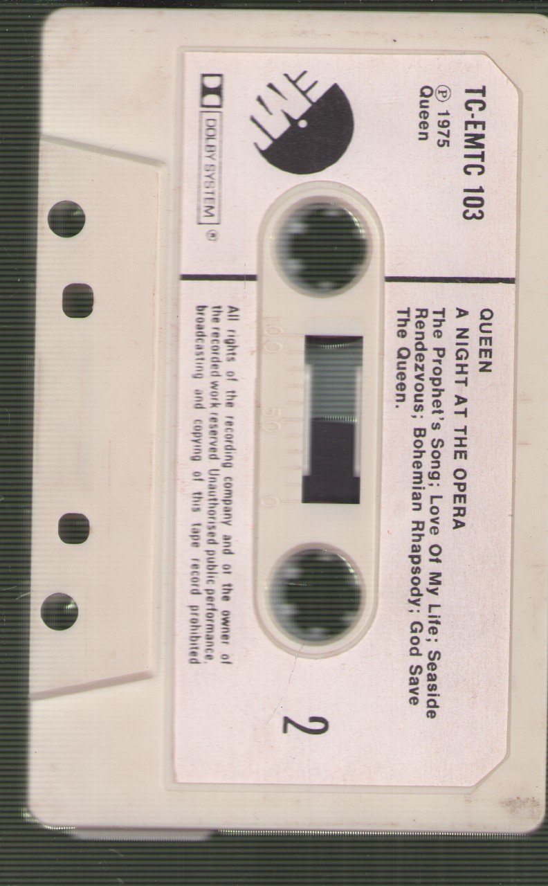 Queen - A Night At The Opera - Cassette